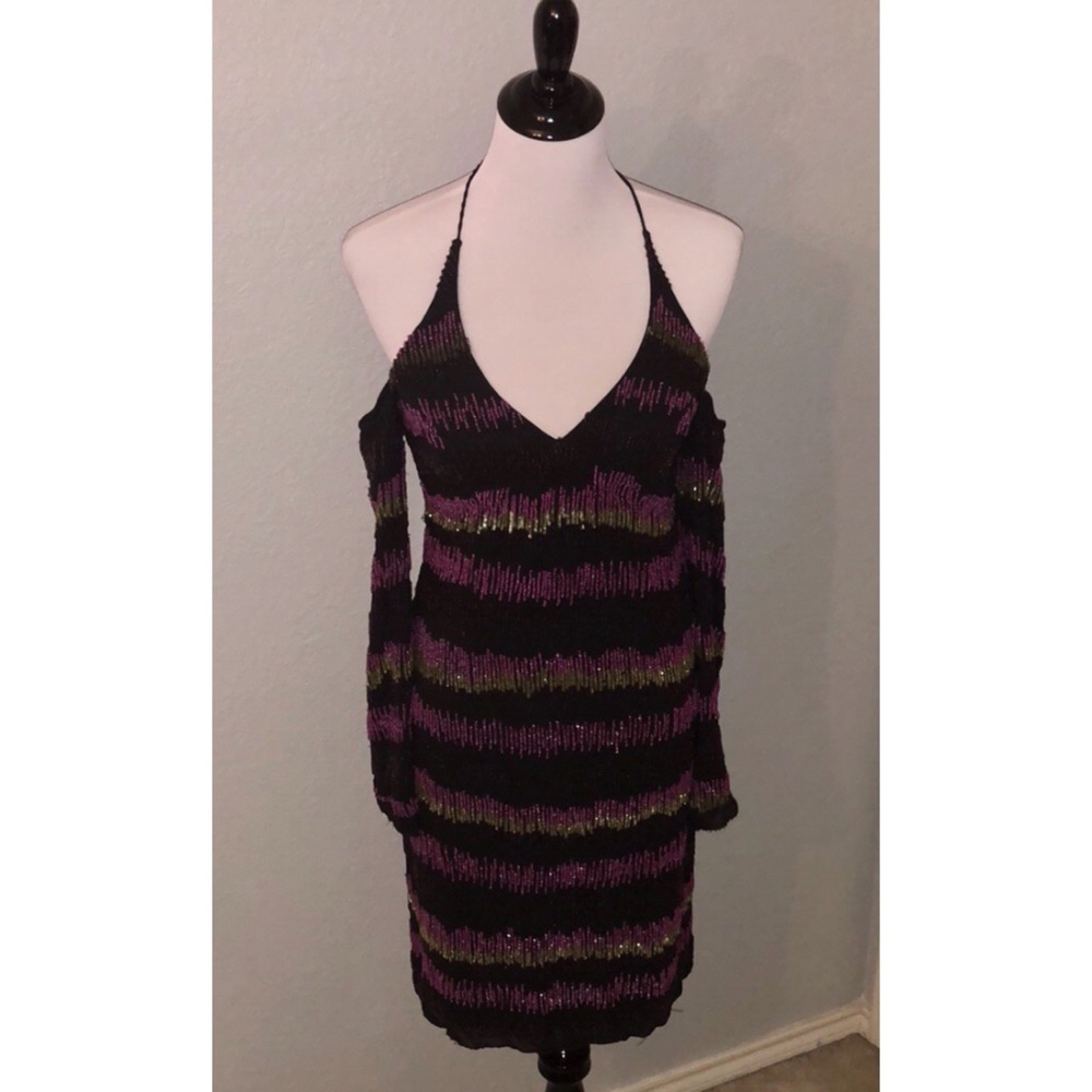 NICOLE MILLER NY BEADED DRESS